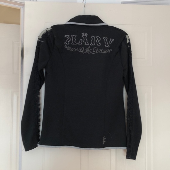 Karv small black and grey blazerlike vest - Picture 3 of 5